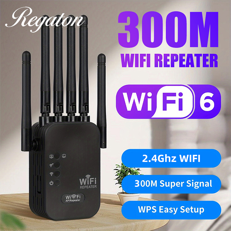Smart Home Network - Yüksek Kazançlı 300M WiFi Sinyal Güçlendirici