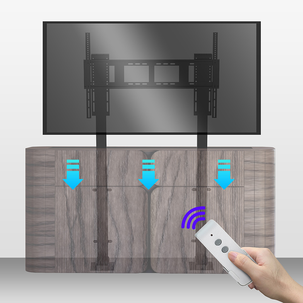 Smart Home Living - Motorlu Mekanizmalı Otomatik Sistem Oturma Odası