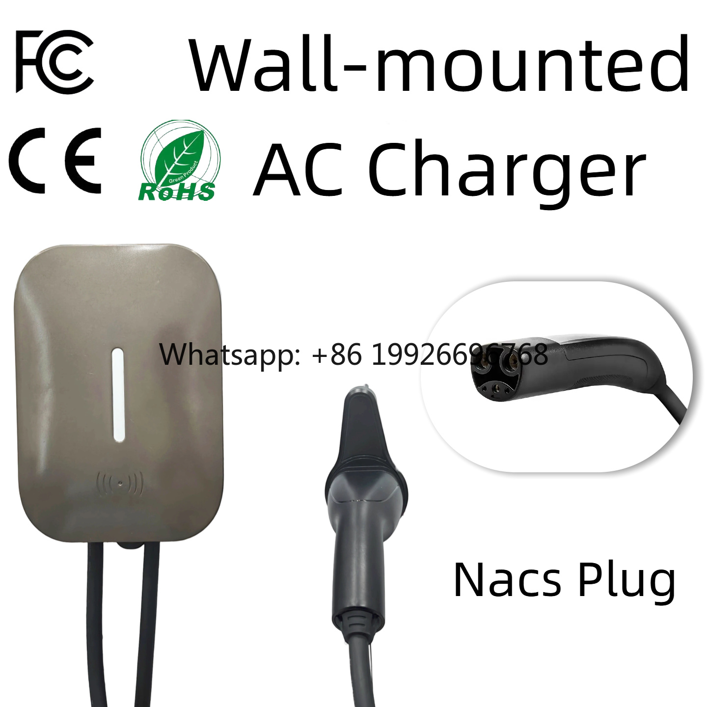 Smart Home Ac - Yeni NACS Duvara Monte Elektrikli Araç