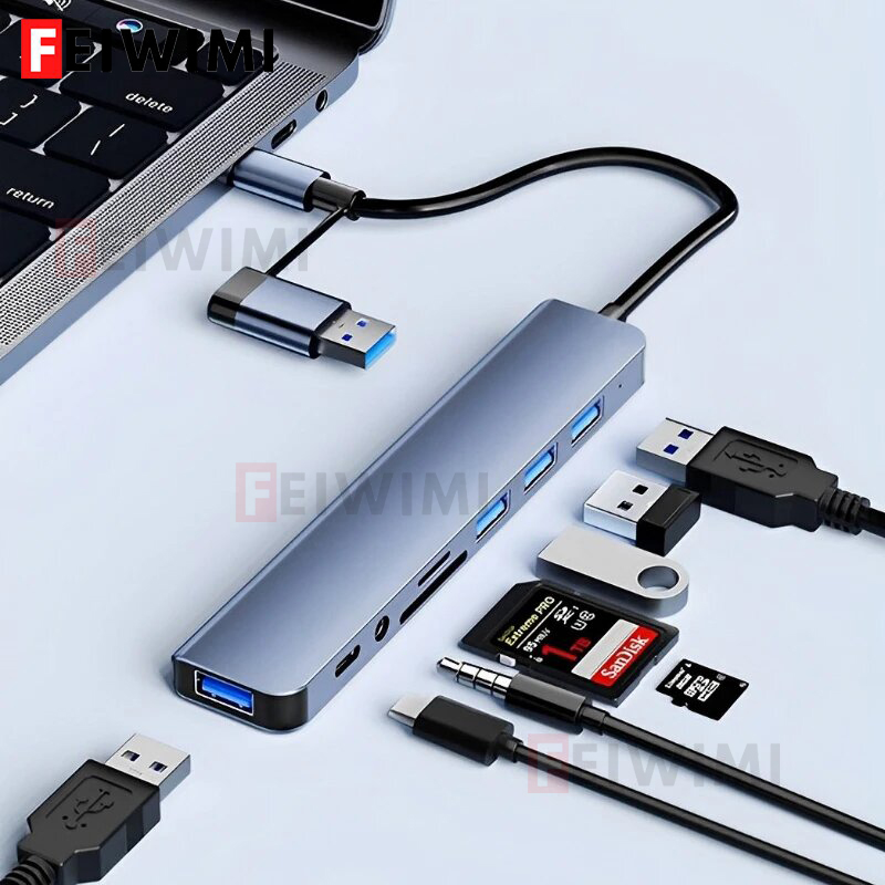 Smart Home Hub 2 - 8 girişli 2 çıkışlı USB C