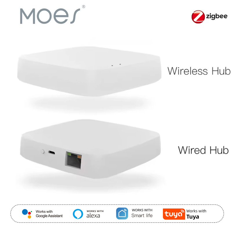 Smart Home Living - Moes Tuya ZigBee 3.0 Akıllı Ağ