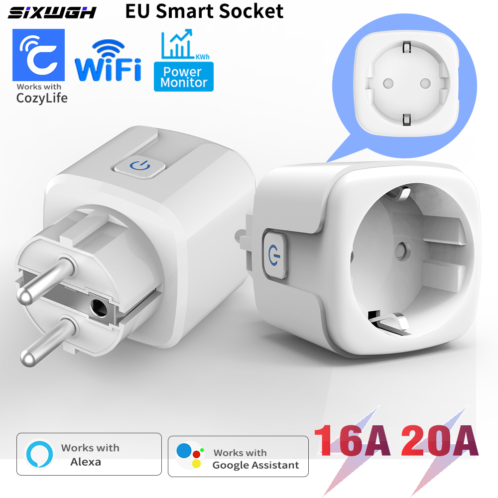 Smart Home Energy App - 20A/16A EU FR Fişli WiFi Akıllı