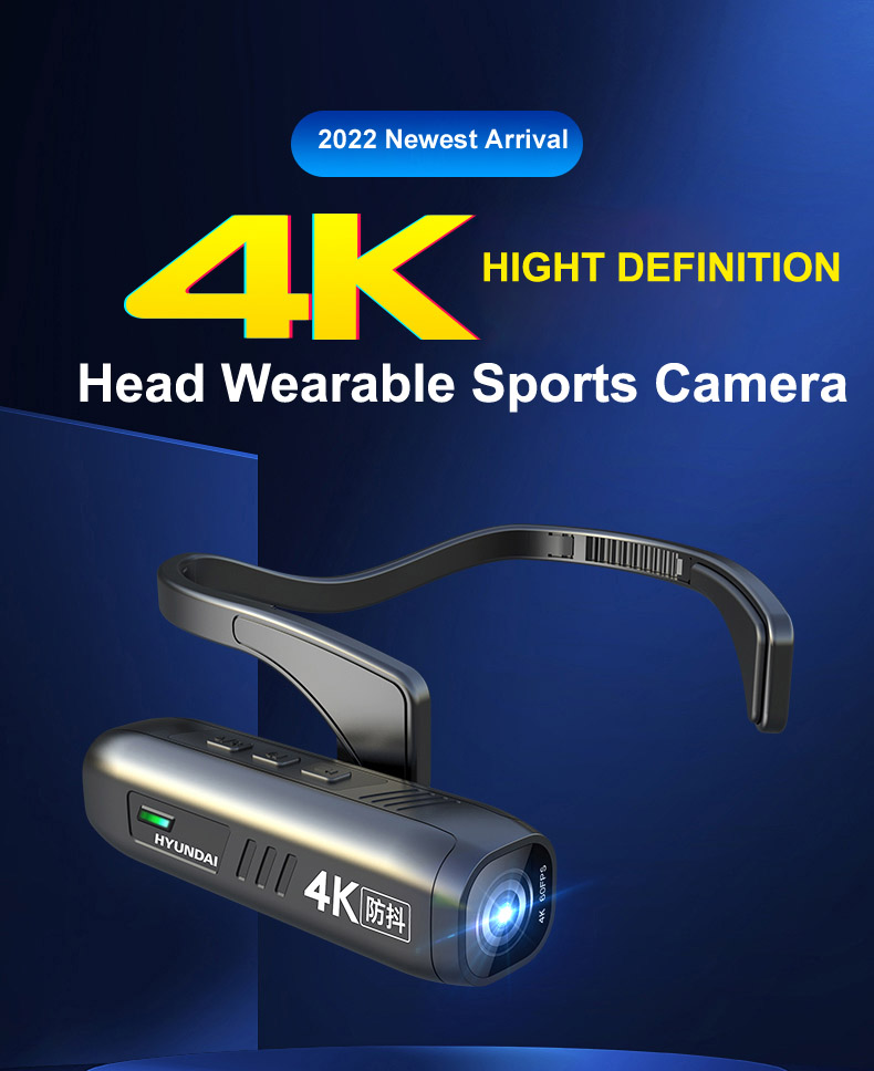 Smart Home Cctv Camera - Akıllı Açık Hava Sporları 5K Baş
