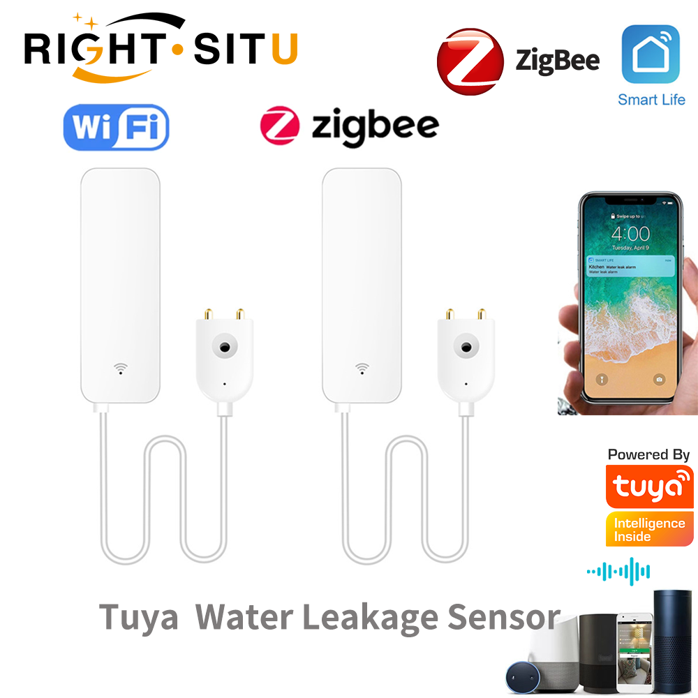 Smart Home Network - Tuya WiFi Su Kaçak Sensörü, Su