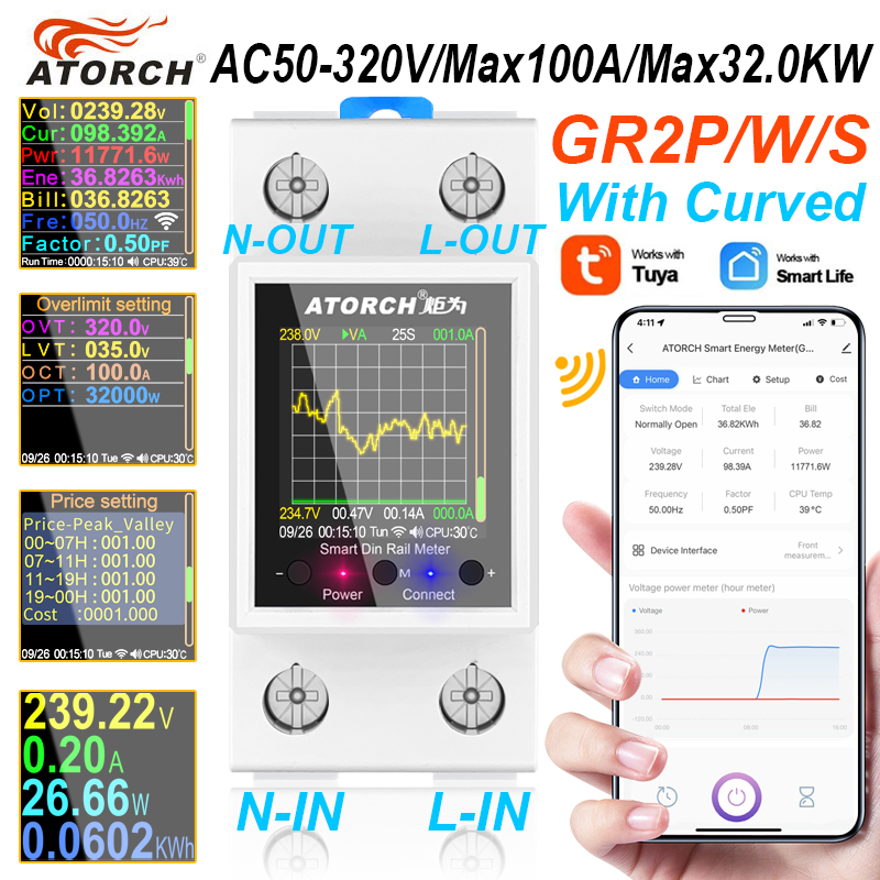Smart Home Energy App - ‌ GR2PWS Tuya WiFi Akıllı Din