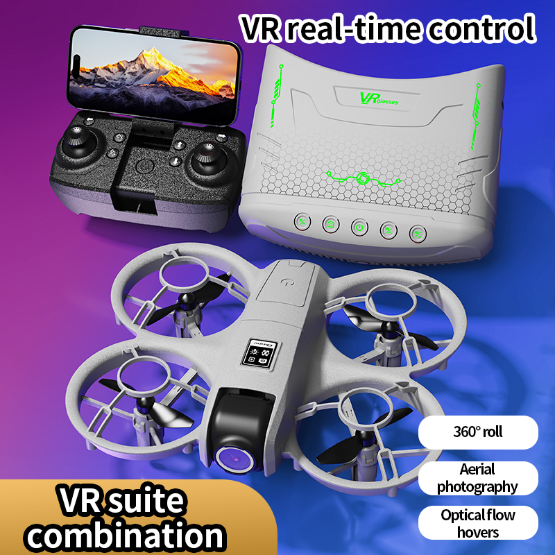 Smart Home Camera - X228 VR FPV Drone HD Çift