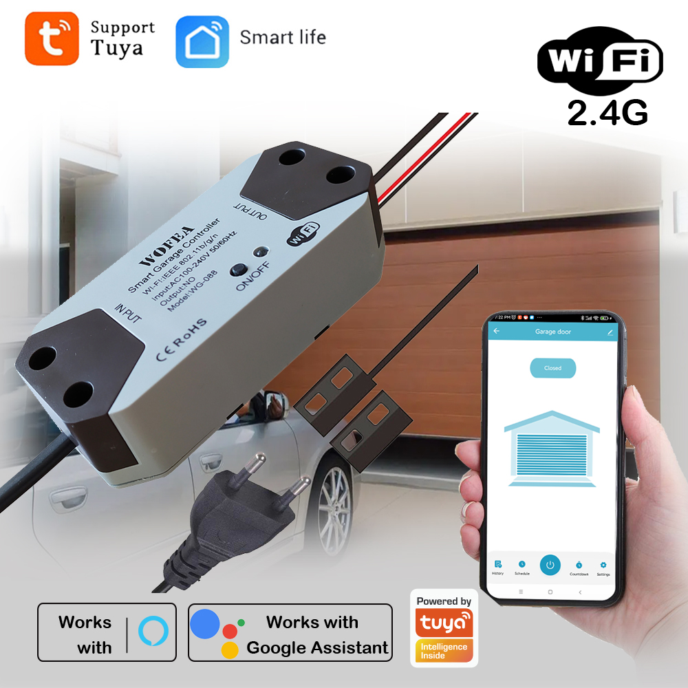 Smart Home Living - Akıllı Garaj Kapısı Açıcı Kontrol Cihazı,