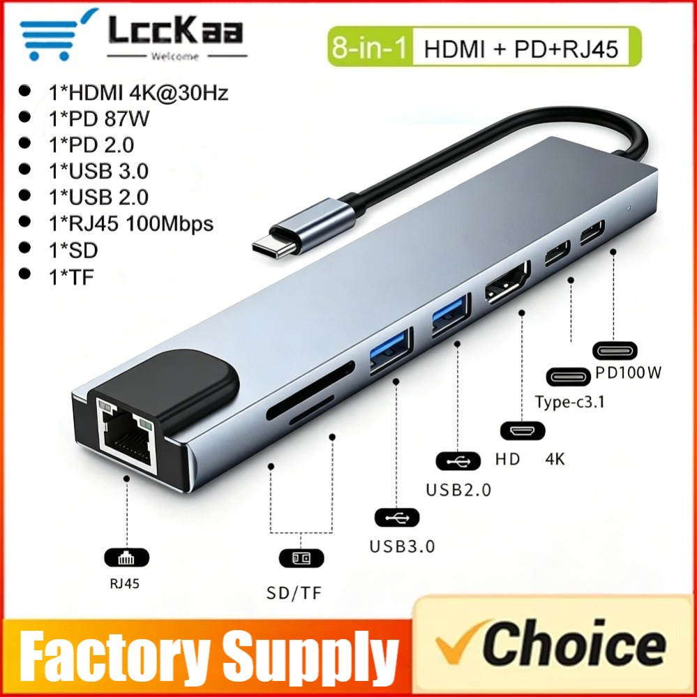 Smart Home Hub 2 - 8'i 1 arada/7'si 1 arada USB