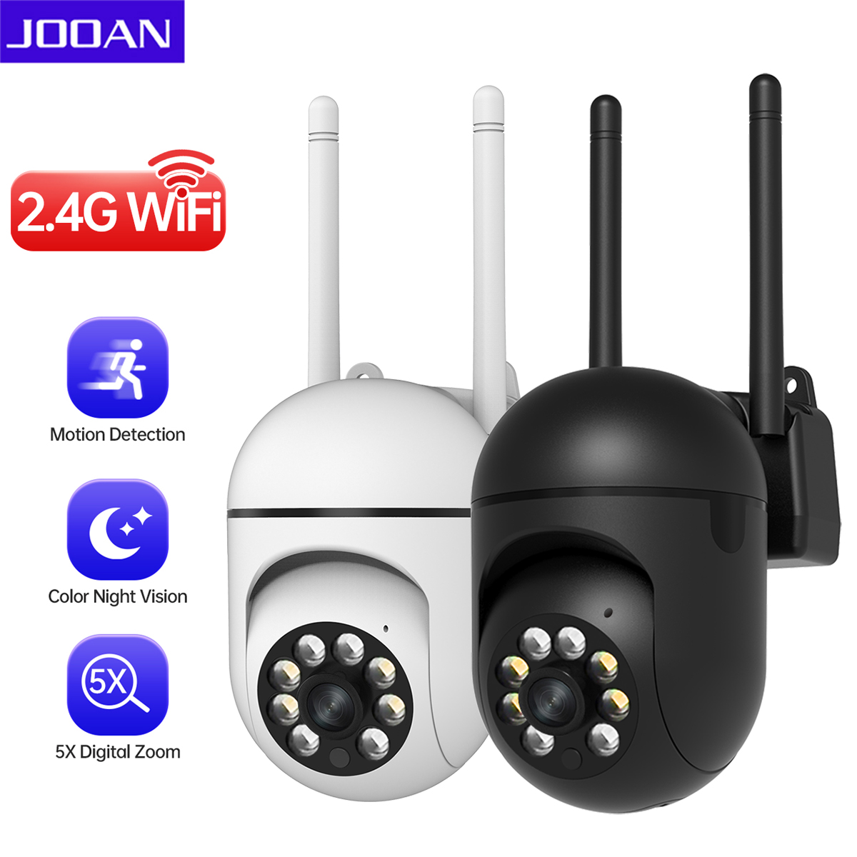 Smart Home Cctv Camera - JOOAN 1296P PTZ IP Kamera Akıllı
