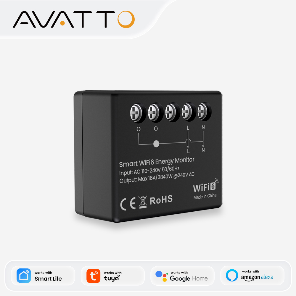 Smart Home Energy App - AVATTO WiFi 6 Mini Akıllı Enerji