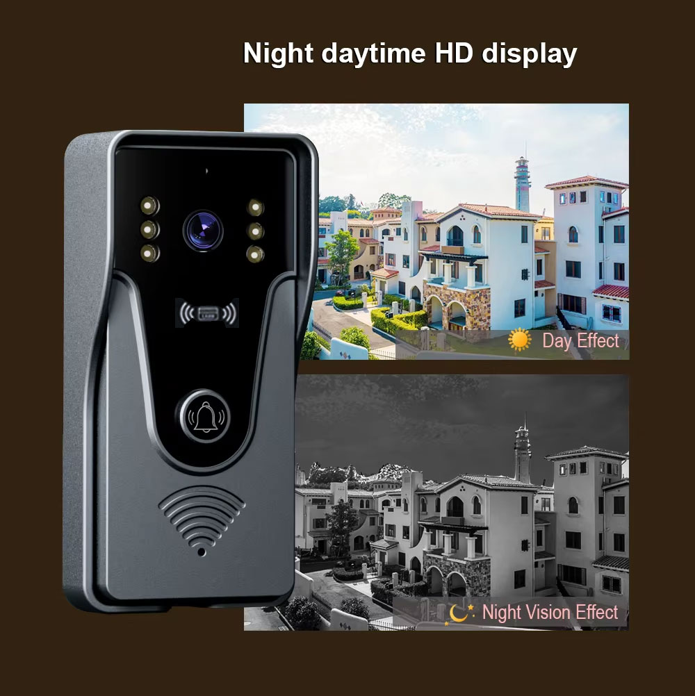 Tuya 1080P 10 inç renkli dokun - Smart Home Video Doorbell App incelemesi ve fiyatı