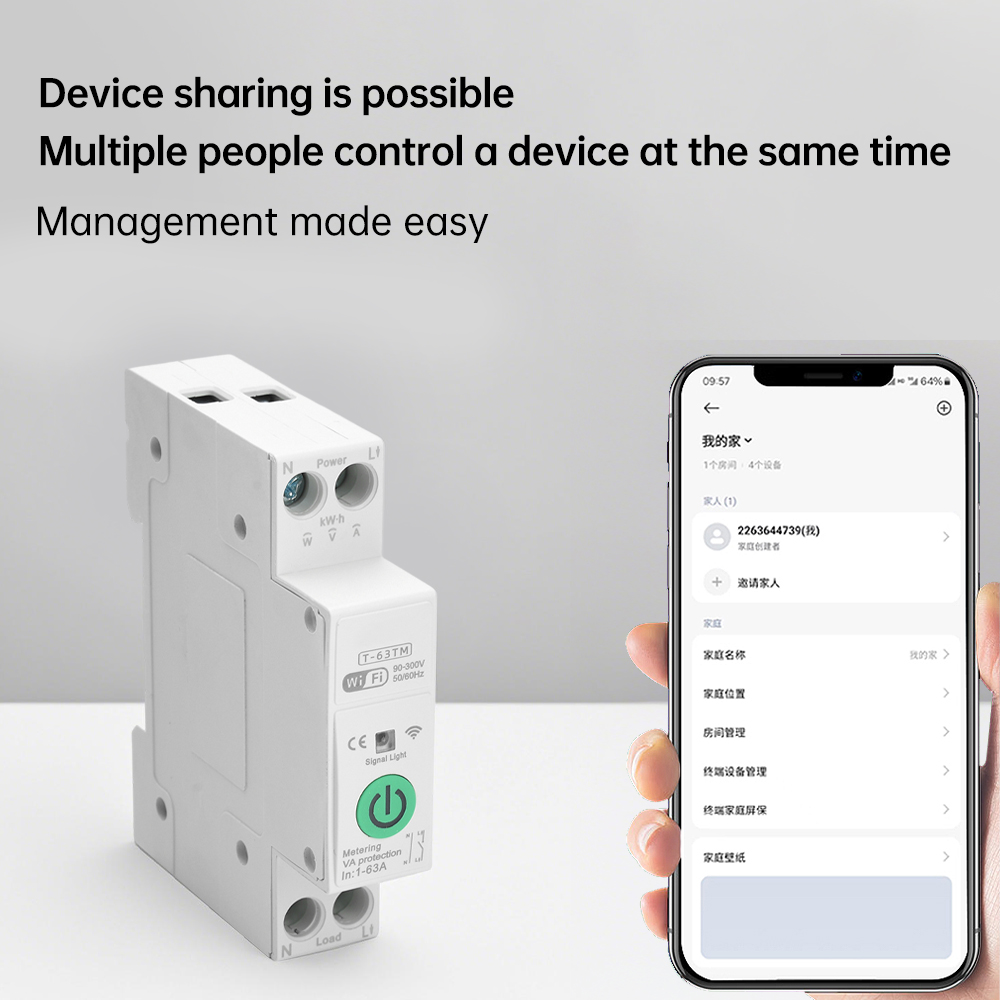 WIFI Akıllı Devre Kesici Anaht - Smart Home Energy App incelemesi ve fiyatı