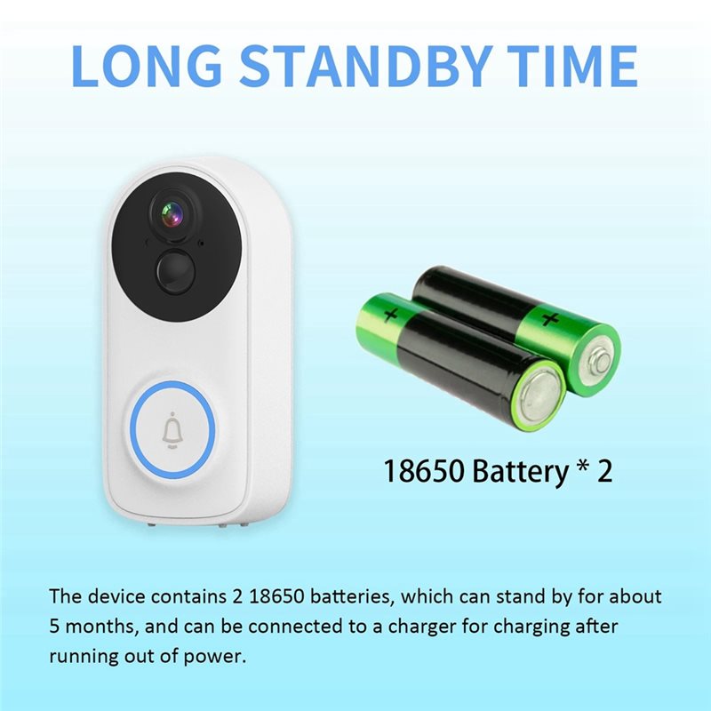 【CYBER MONDAY】Wifi IP 3MP Icse - Smart Home Video Doorbell App incelemesi ve fiyatı