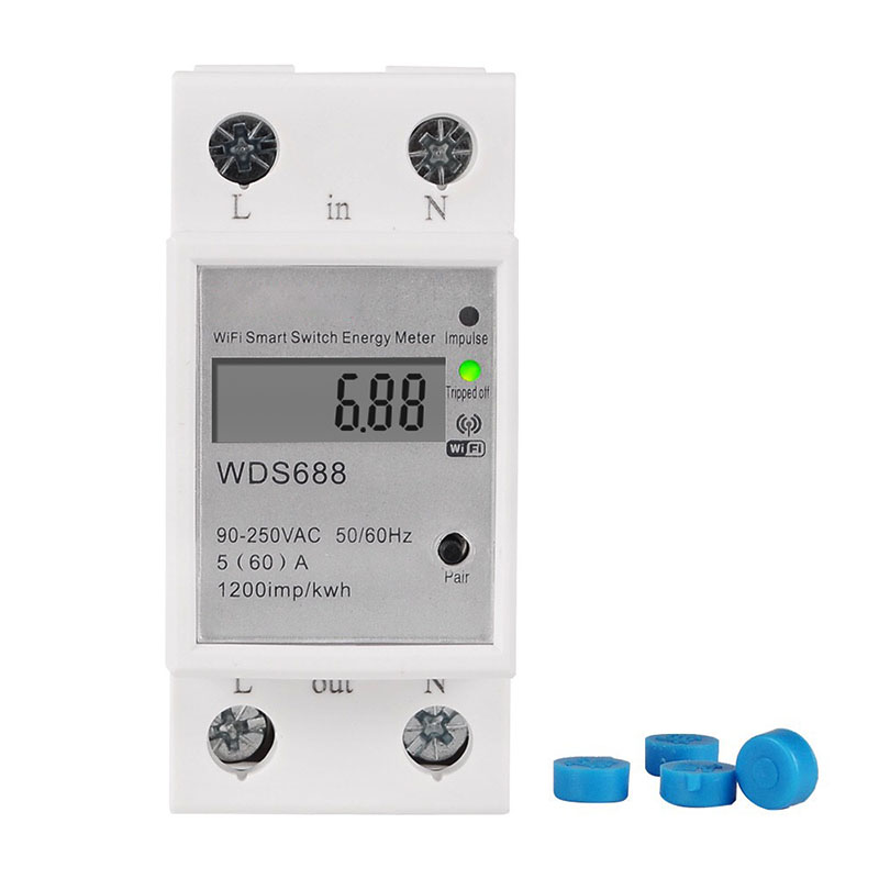 WDS688 akıllı WiFi tek fazlı e - Smart Home Energy App incelemesi ve fiyatı
