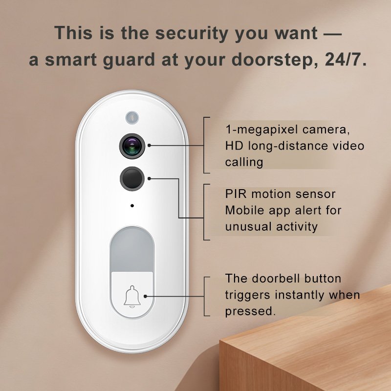Tuya Akıllı Görüntülü Kapı Zil - Smart Home Cctv Camera incelemesi ve fiyatı