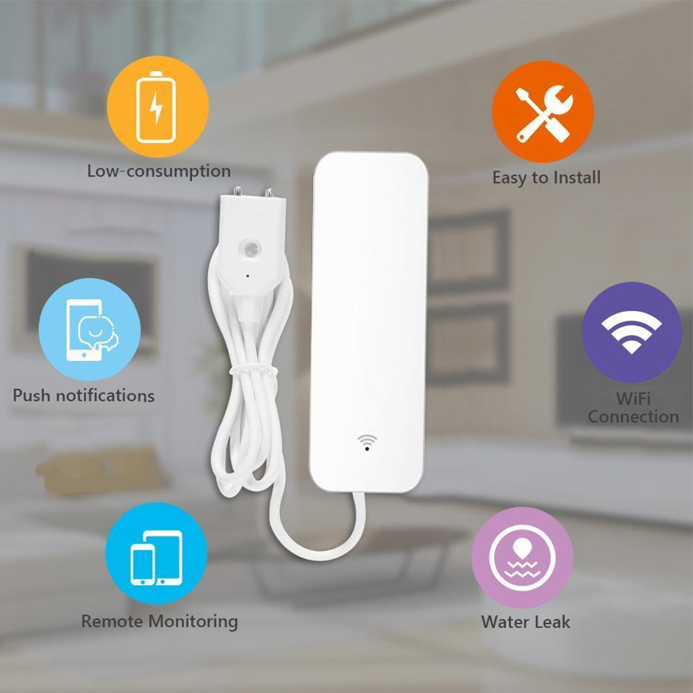 Tuya WiFi Su Kaçak Sensörü, Su - Smart Home Network incelemesi ve fiyatı