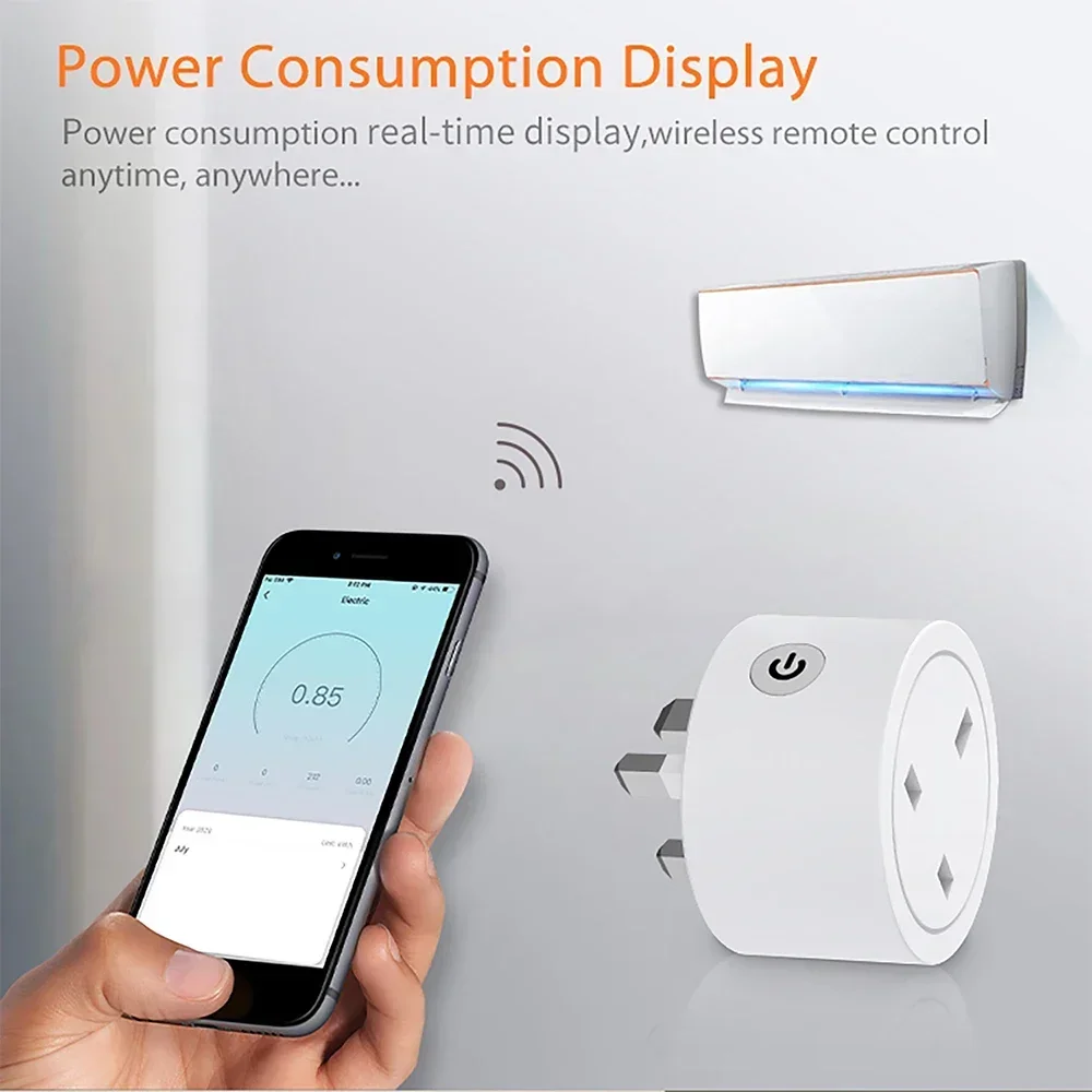 Zigbee Akıllı Priz 16A İngiliz - Smart Home Energy App incelemesi ve fiyatı
