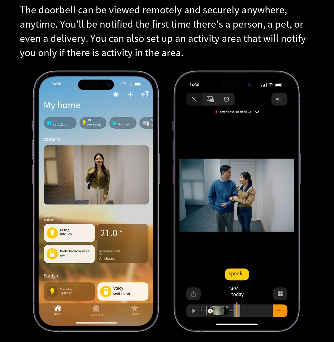 Aqara G4 Video Kapı Zili 1080P - Smart Home Video Doorbell App incelemesi ve fiyatı