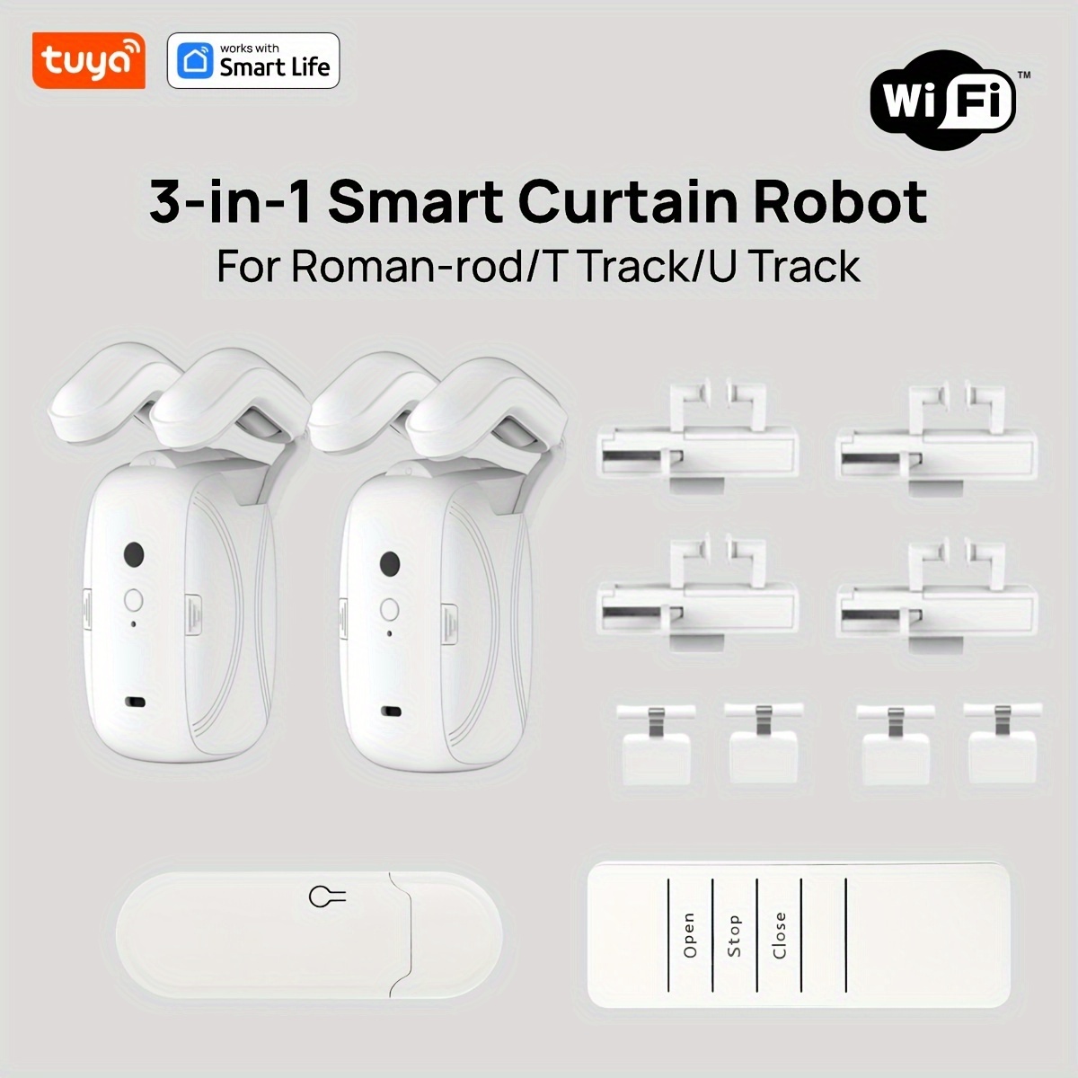 1/2 ADET Tuya Akıllı WiFi Perd - Smart Home Living incelemesi ve fiyatı