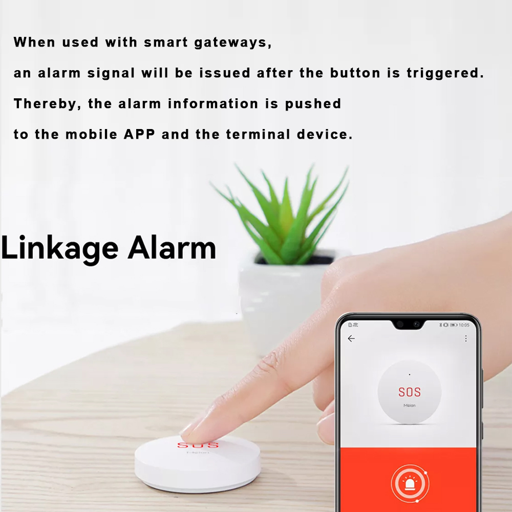 Zigbee Tuya SOS acil düğmesi e - Smart Home Living incelemesi ve fiyatı