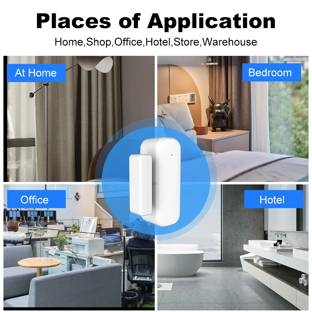 ZigBee Kapı Pencere Sensörü Ka - Door Window Sensor incelemesi ve fiyatı