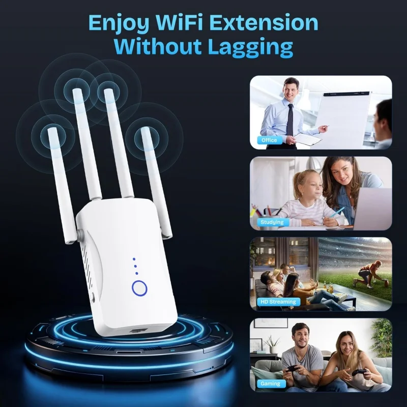 1200Mbps Çift Bantlı WiFi Tekr - Smart Home Network incelemesi ve fiyatı