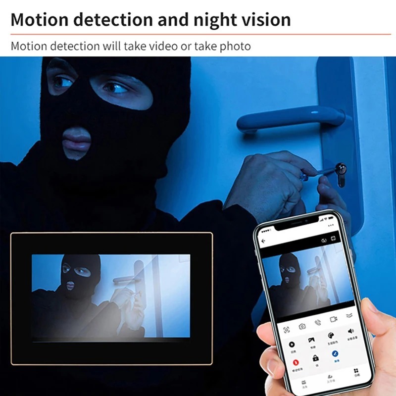 Tuya 1080P Wifi Görüntülü Kapı - Smart Home Video Doorbell App incelemesi ve fiyatı