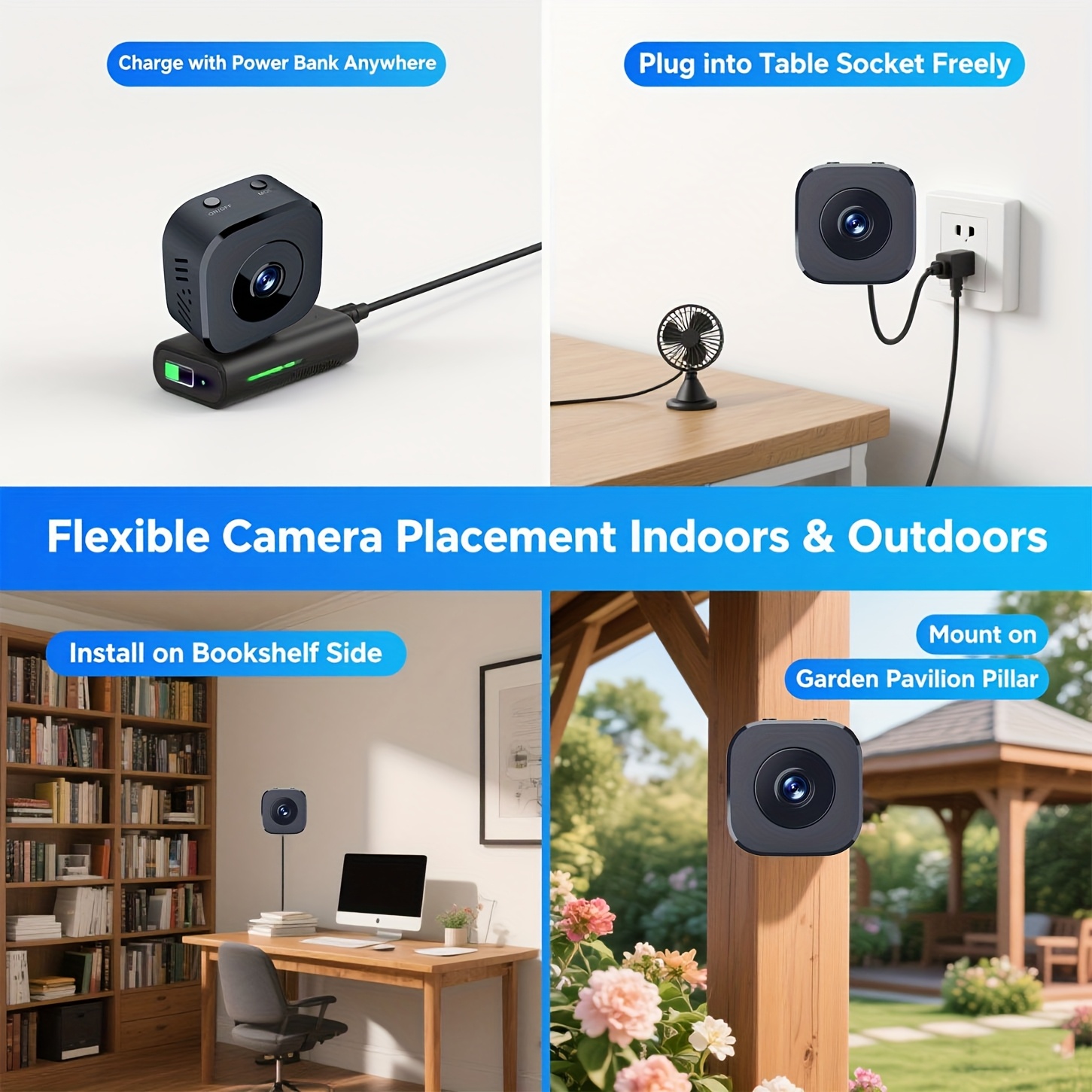 1080P HD Mini WiFi Kamera Kapa - Smart Home Camera incelemesi ve fiyatı