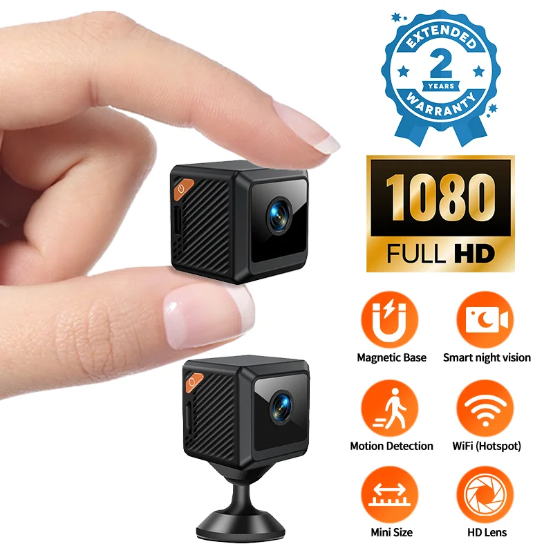 W02 1080P mini güvenlik koruma - Smart Home Cctv Camera incelemesi ve fiyatı