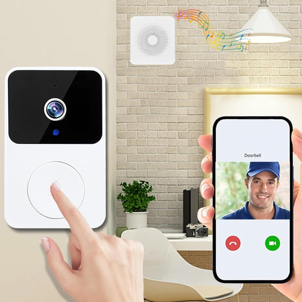 2.4 GHz WiFi Kablosuz Görüntül - Smart Home Video Doorbell App incelemesi ve fiyatı
