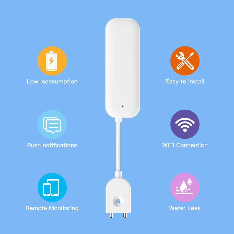 Tuya WiFi ZigBee Su Sensörü Ka - Smart Home Network incelemesi ve fiyatı