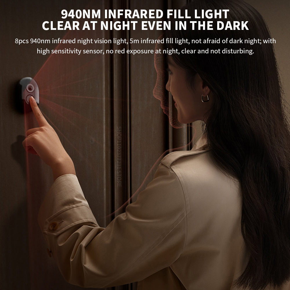 Xiaomi Akıllı Kedi gözü 2 WiFi - Smart Home Video Doorbell App incelemesi ve fiyatı
