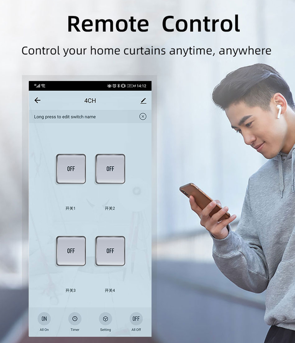 Tuya 4CH Zigbee Anahtar Röle M - Smart Home Ac incelemesi ve fiyatı