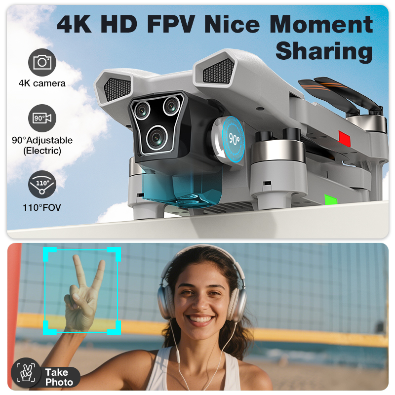 YENİ Sıcak L017 Pro Drone Fırç - Smart Home Camera incelemesi ve fiyatı