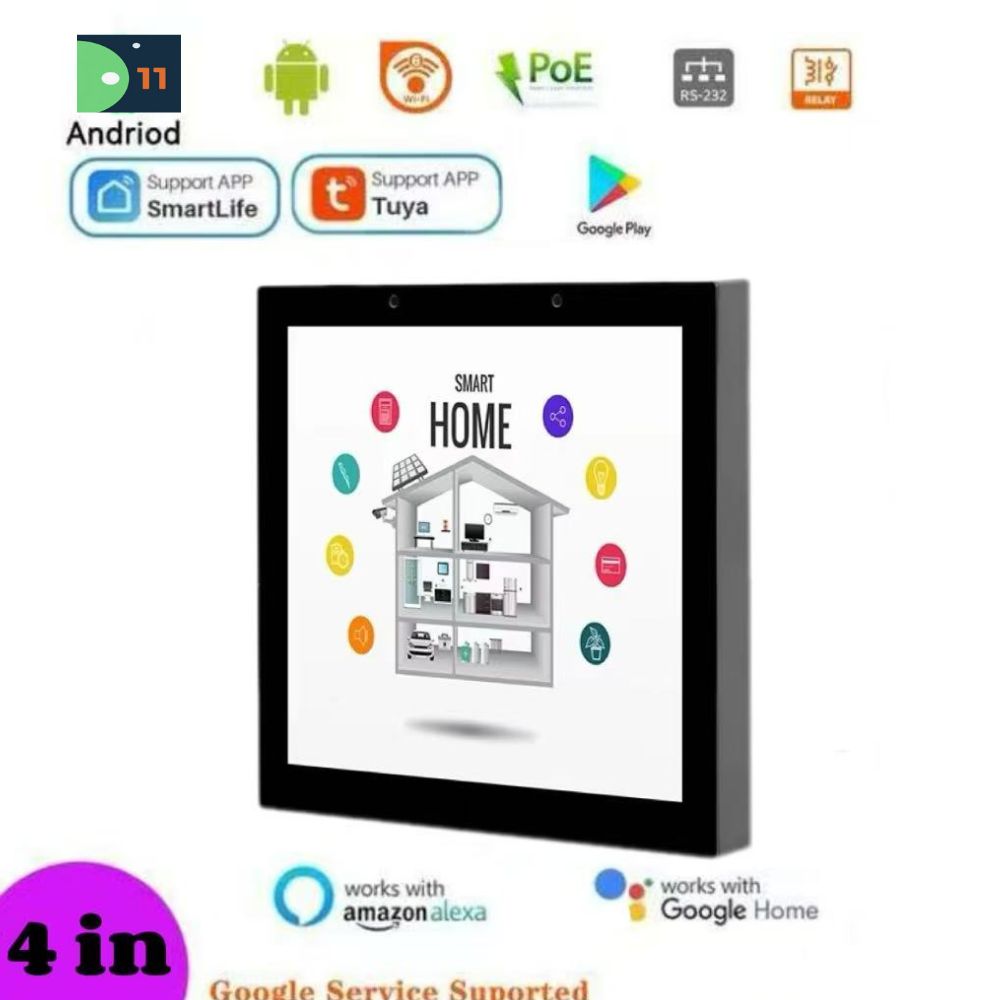 2025 Yeni 4 Inç POE Tablet Kon - Smart Home Os incelemesi ve fiyatı